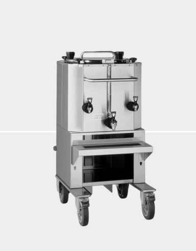 Fetco LBD-24 24GAL Thermal Dispenser with Mobile Cart for Commercial Use