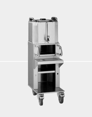 FETCO LBD 6C Mobile Serving Cart with 6.0 Gallon Thermal Dispenser