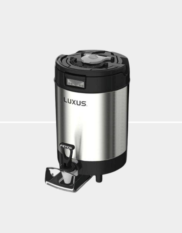 Fetco L4S-10 LUXUS 1.0 Gallon Touchless Thermal Coffee Dispenser for Commercial Use