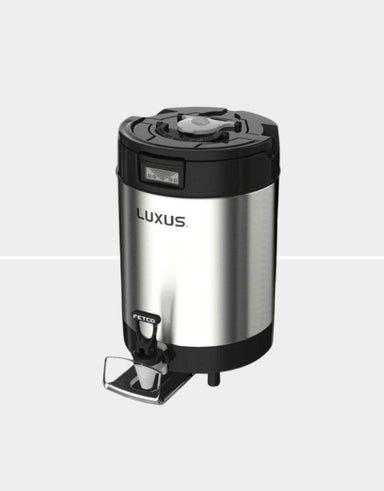 Fetco L4S-15 LUXUS 1.5 Gallon Touchless Thermal Coffee Dispenser for Commercial Use