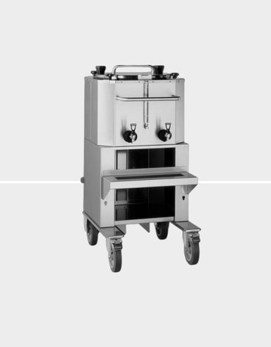 Fetco LBD-18 18.0 Gallon Thermal Dispenser Cart for Commercial Use