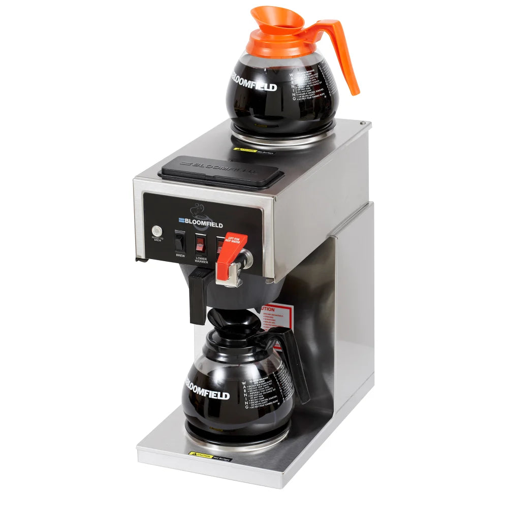 Bloomfield 8540D2F Low Volume Decanter Coffee Maker - Automatic, 1/2 gal/hr, 120v