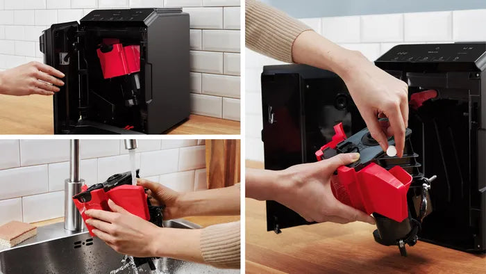 300 Series Fully Automatic Espresso Machine VeroCafe Black, Removable Water Tank