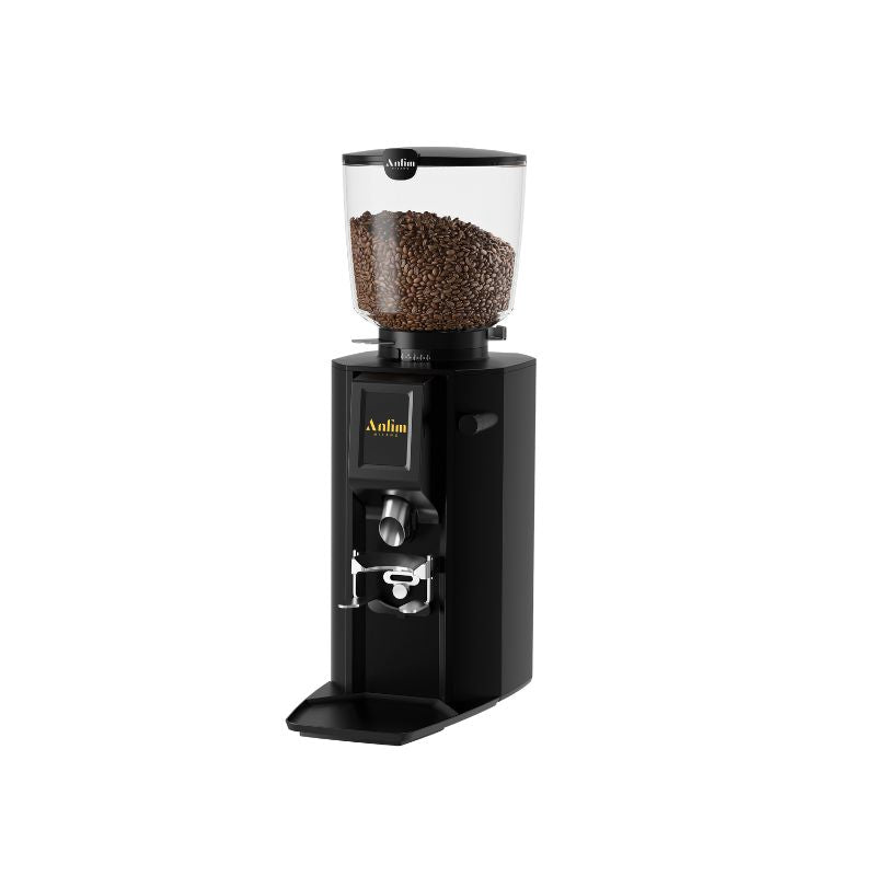 Anfirm Alba commercial espresso grinder black