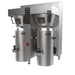 FETCO CBS-1262 Plus Twin 3-Gallon Commercial Coffee Brewer Dual Station Extractor Plus Stainless Steel with Metal Brew Basket