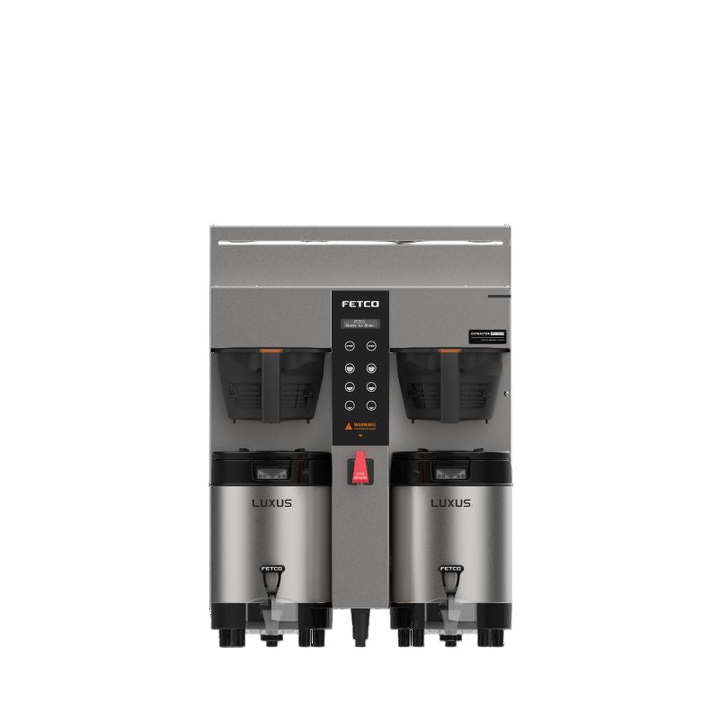 FETCO CBS-1232 Plus Twin 1-Gallon Commercial Coffee Brewer Dual Station Extractor Plus Stainless Steel