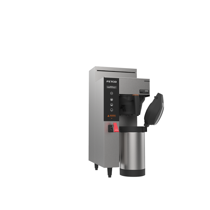FETCO CBS-1231 Plus Single 1-Gallon Commercial Coffee Brewer Single Station Extractor Plus Stainless Steel With Plastic Brew Basket