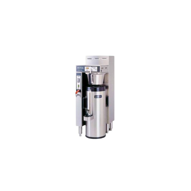 Fetco CBS-51H café coffee maker featuring handle-operated brewing control, designed for reliable coffee service in cafés and commercial environments.