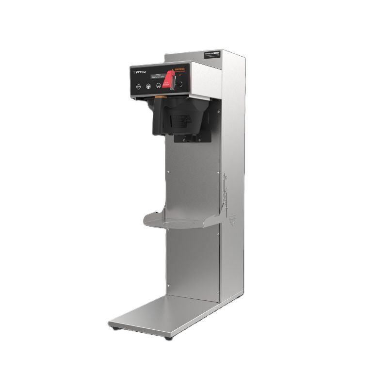 Tea or coffee brewing system for commercial use in cafes