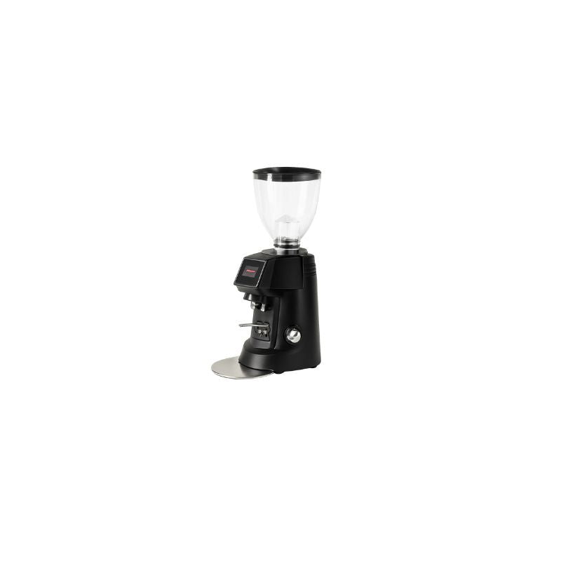 La Spaziale MAC 80 Smart + PCM commercial espresso grinder featuring weight-based dosing, programmable controls, and a quick-release removable grinding chamber.
