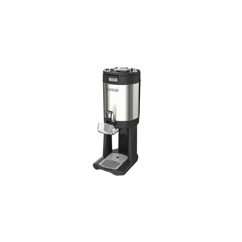 Luxus L4D-10 1-gallon thermal dispenser featuring an insulated body and front dispensing spigot, designed for hot coffee and tea service.