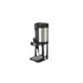 Luxus LGD-10 1.0-gallon sight gauge thermal dispenser with base, featuring an insulated body, clear level indicator, and front dispensing spigot for coffee and tea service.

